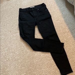 Madewell black skinny jeans